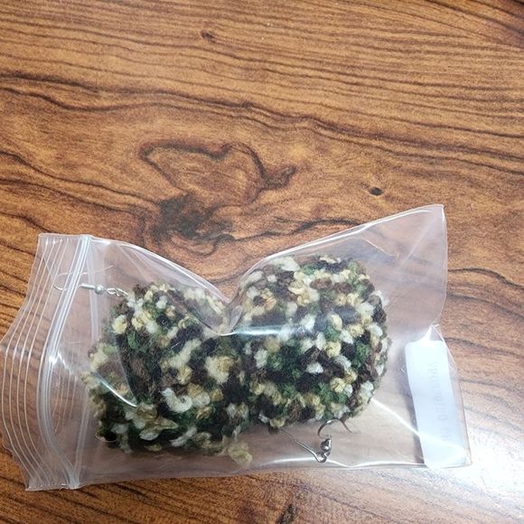 Pom Pom Earrings - Picture 13 of 13